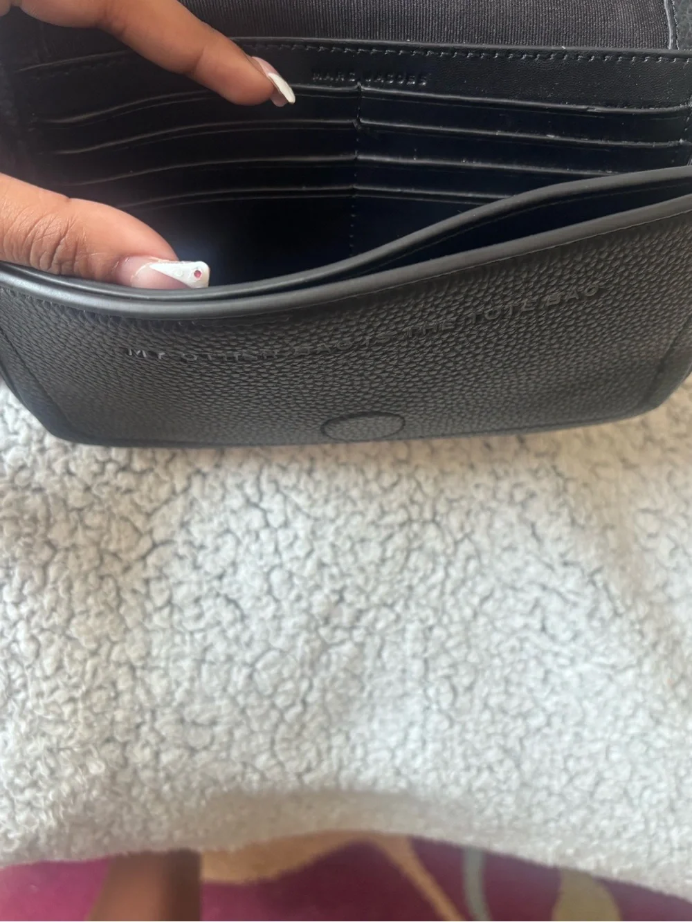 The Mini Bag Crossbody in Black - Picture 7 of 7